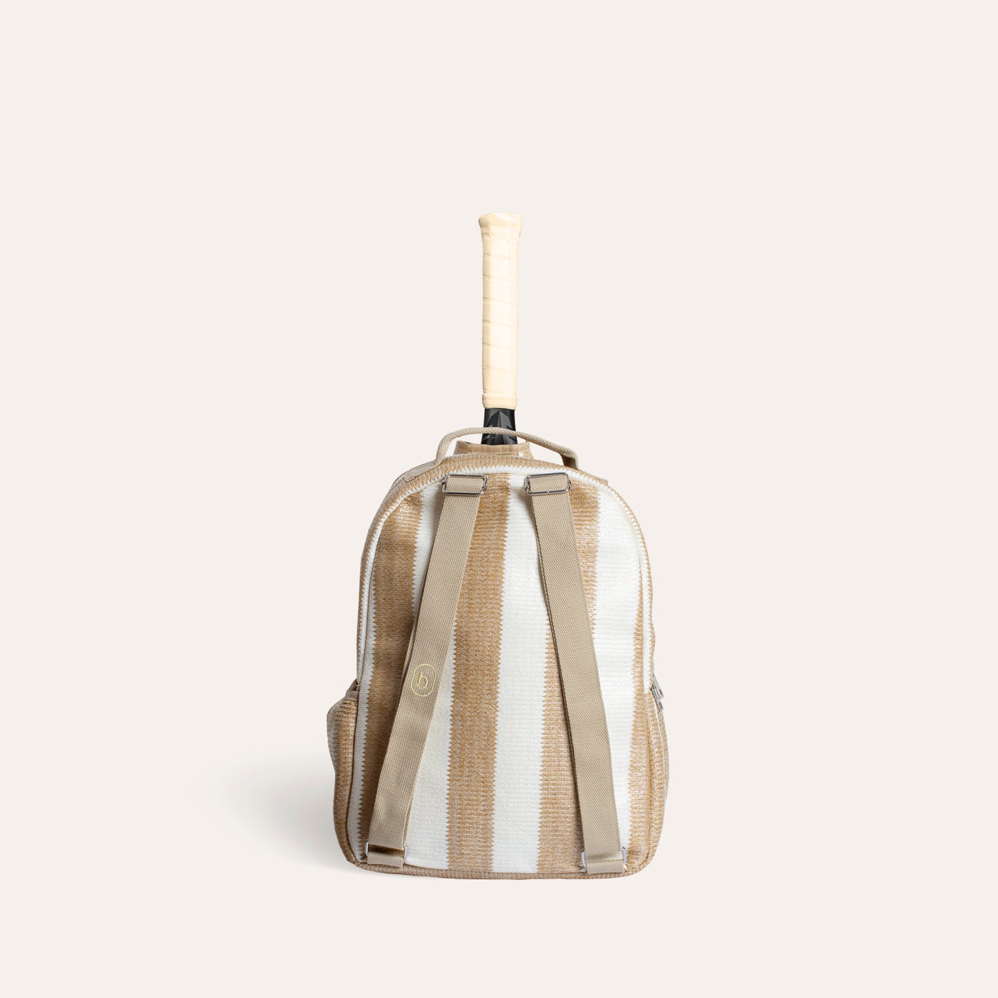 Racket Backpack Striped Rattan