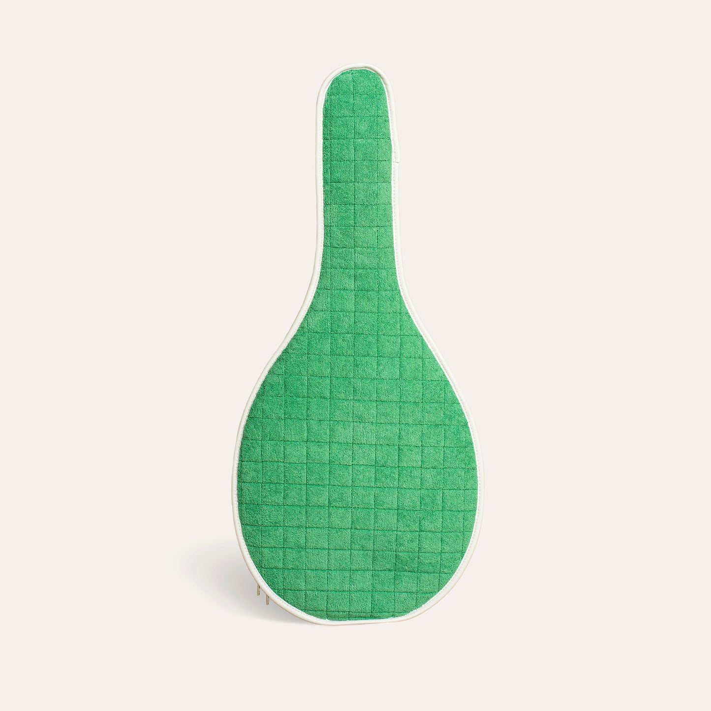 Tennis Racket Cover - Green Terrycloth