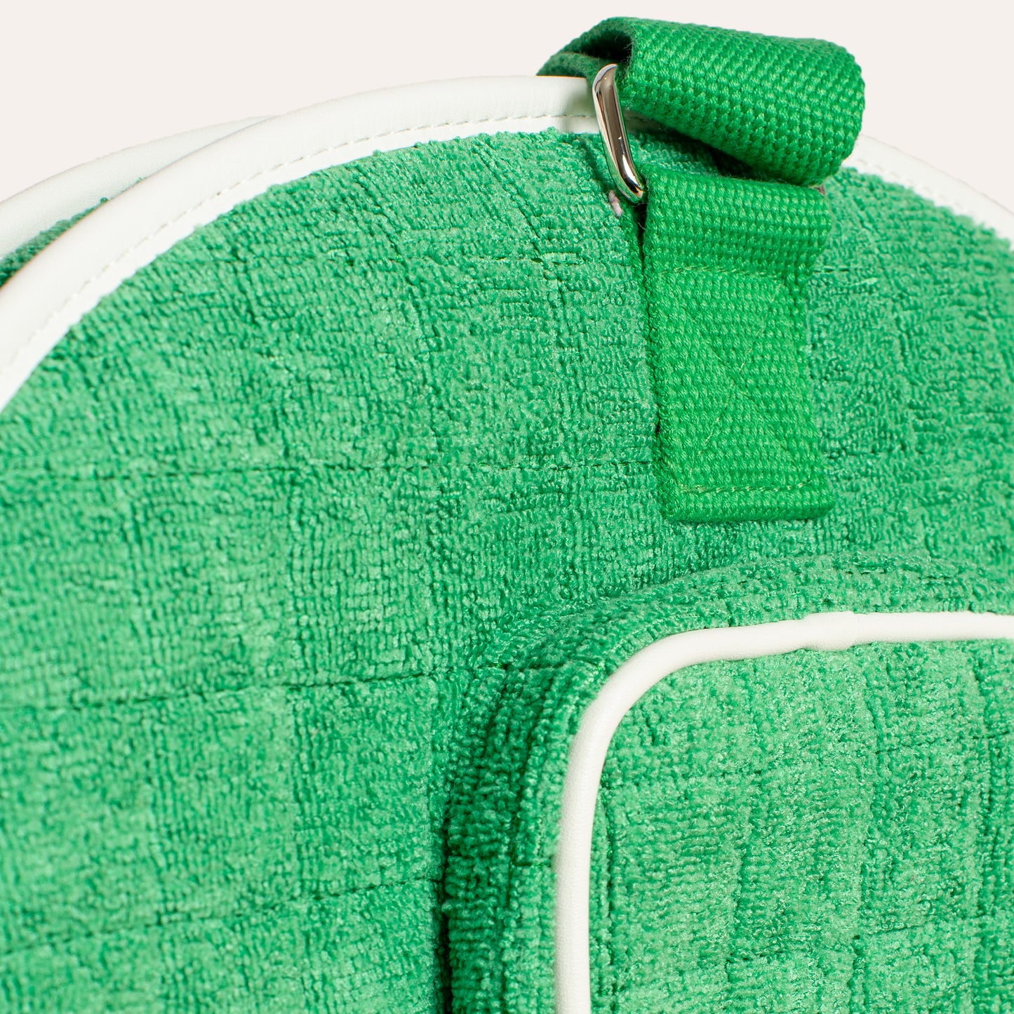 Tennis Racket Cover - Green Terrycloth