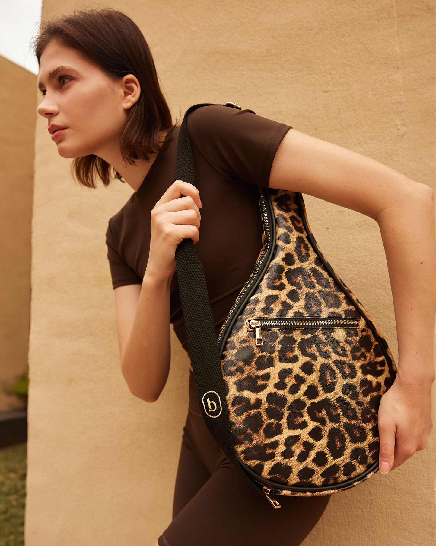 Padel & Pickleball Cover Leopard