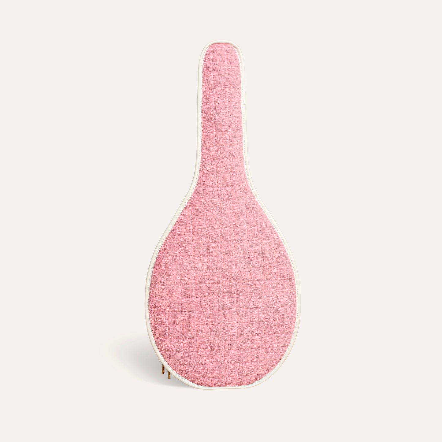 Tennis Racket Cover Pink Terrycloth